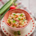 Kohlrabi Radieschen Apfel Salat aus dem Thermomix Rezept