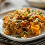 Savoury Thermomix® minced meat risotto