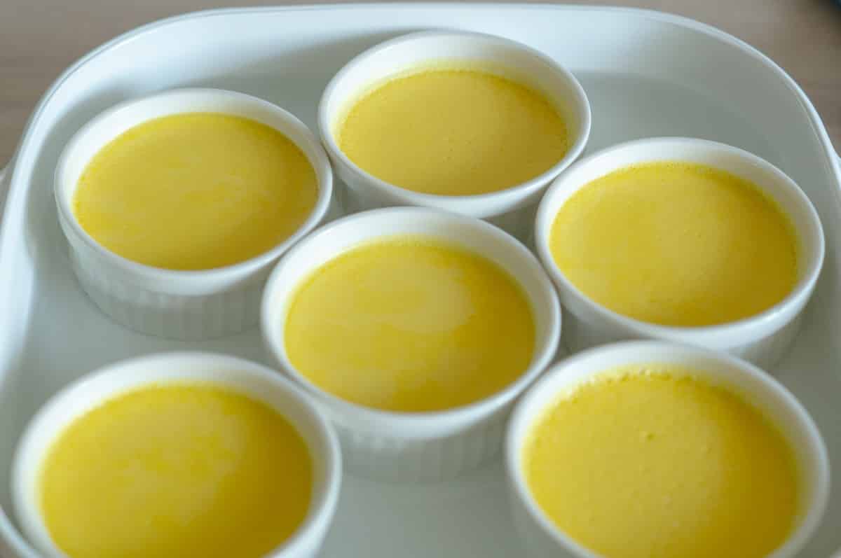 Advocaat Crème Brûlée finished and ready from the Thermomix®