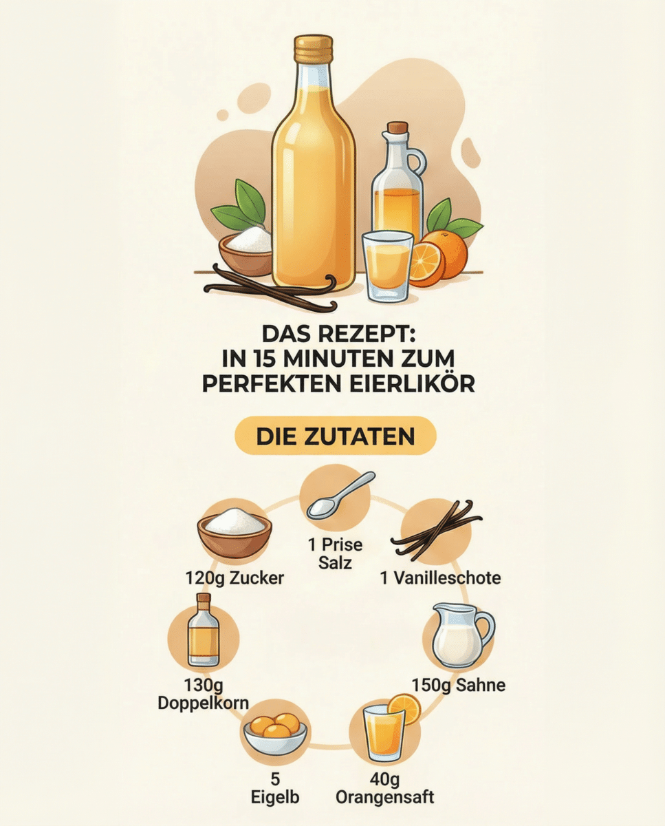 Thermomix® Advocaat Ingredients Infographic