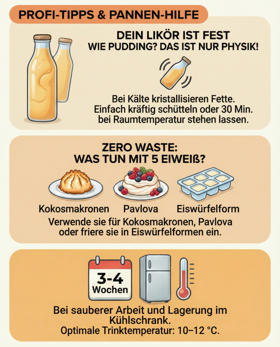 Thermomix® Advocaat infographic: pro tips and troubleshooting