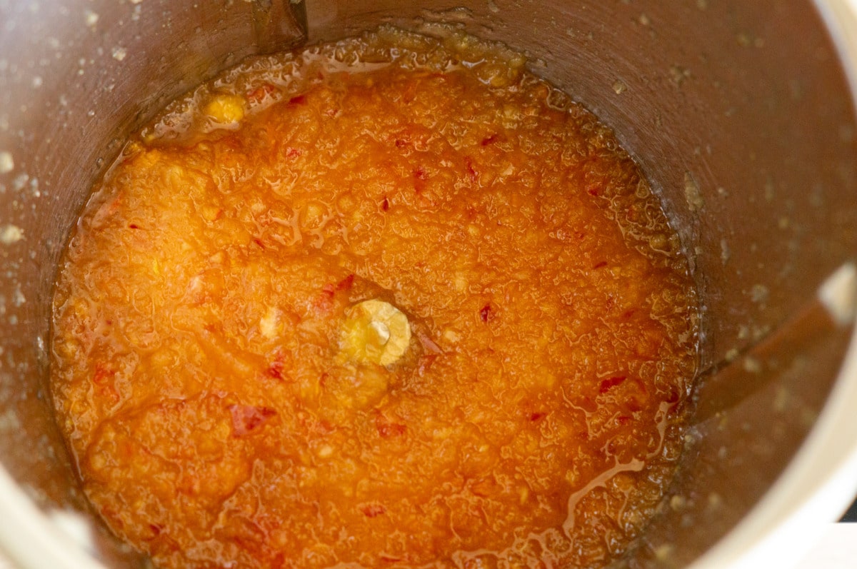 Cooked apples in the Thermomix®