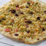 Apple and Pear Flammkuchen with the Thermomix® and White Chocolate (Topping for 4 Pieces) made in the Thermomix®