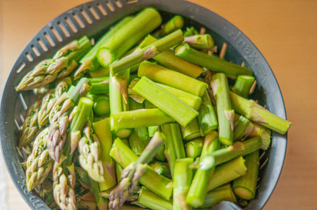 Asparagus cooked in the Thermomix®