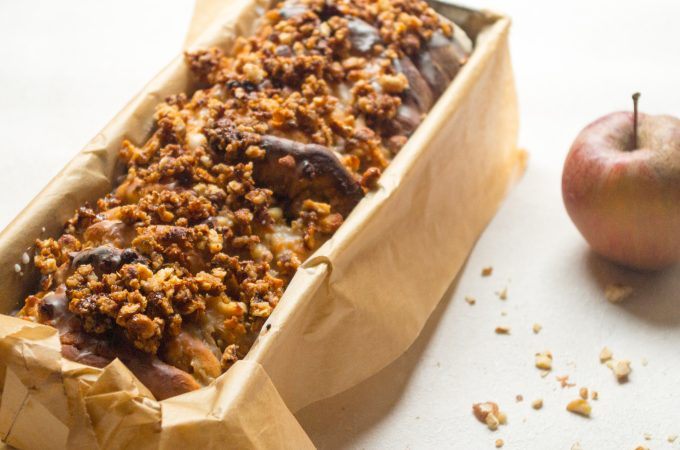 Baked Apple Pull-Apart Bread, Thermomix® with Nut Brittle 4 Baked apple pull-apart bread with nut brittle from the Thermomix®