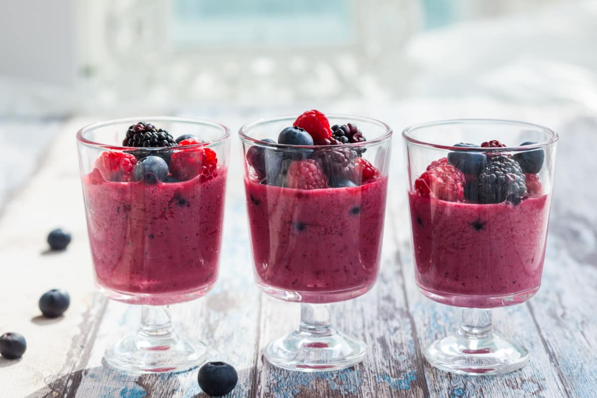 Thermomix® berry mousse recipe
