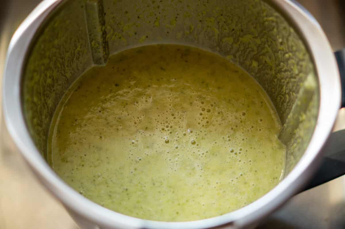 Finished broccoli soup in the Thermomix®