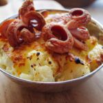 Cauliflower Bake with "Sausage Spiders" in the Thermomix® made in the Thermomix®