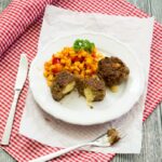 Cheese Meatballs with Corn Vegetables, Thermomix® made in the Thermomix®
