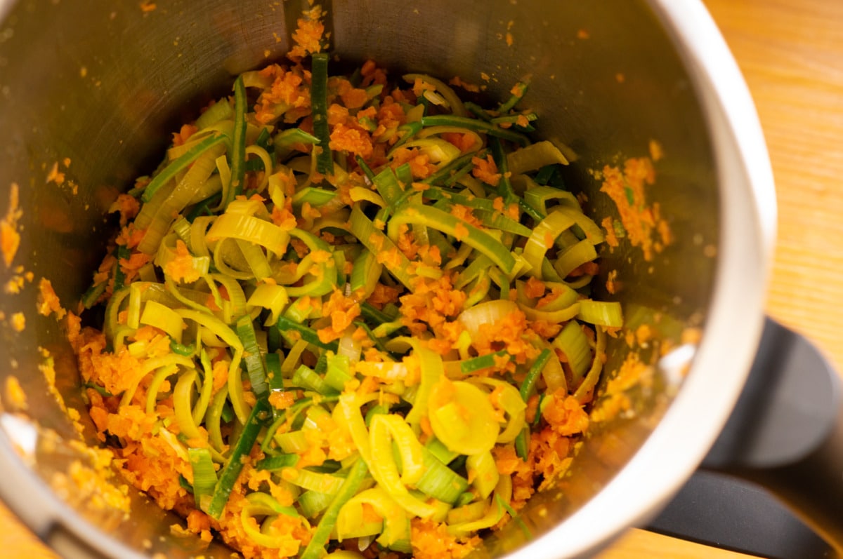 Sweating vegetables in the Thermomix®