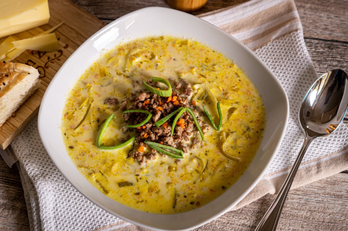 Cheese soup from the Thermomix®