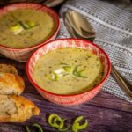Cheesy Leek Soup with the Thermomix® made in the Thermomix®