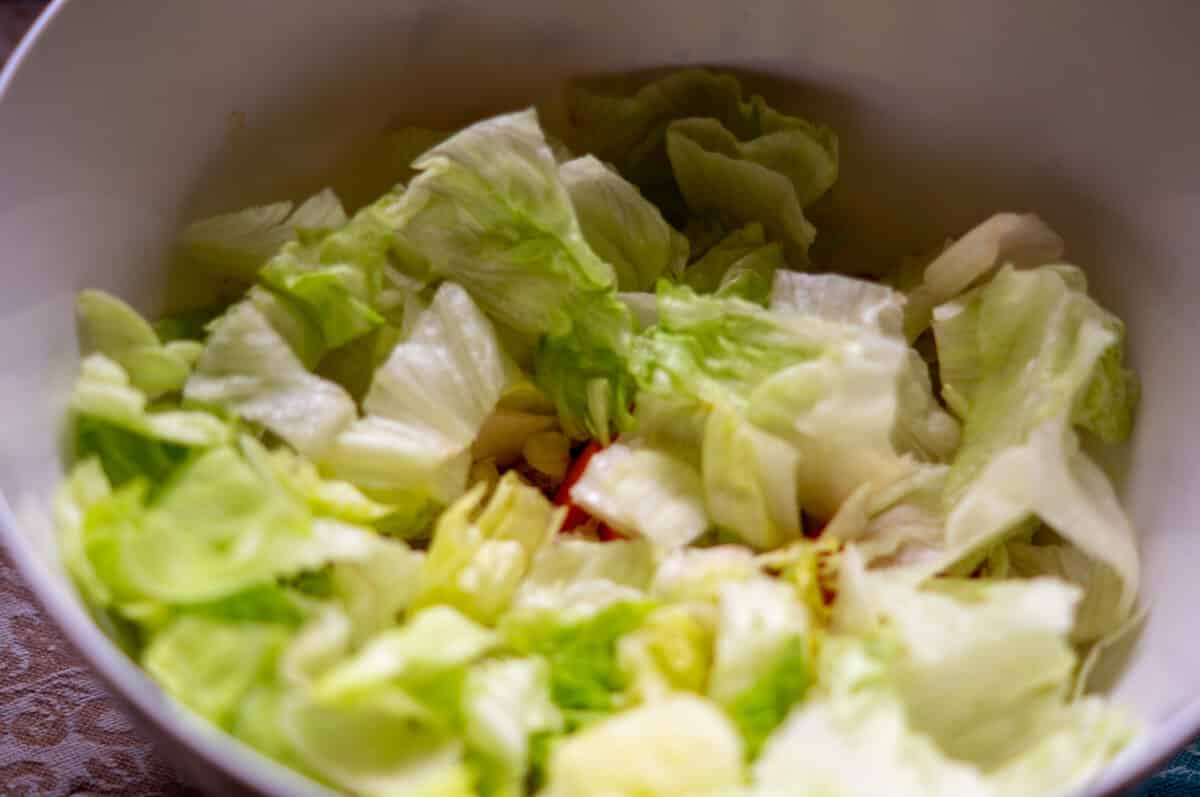 Iceberg lettuce
