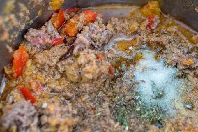 Beef mince cooked in the Thermomix®