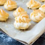 Choux Pastry Basic Recipe with Mango Cream Puffs, Thermomix® made in the Thermomix®