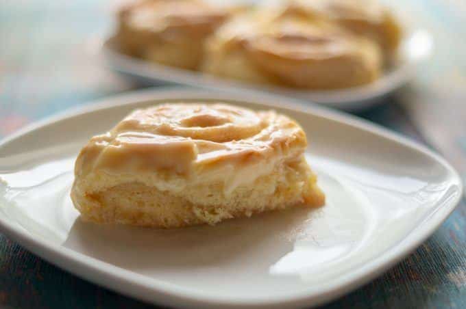 Cinnamon Rolls made in the Thermomix® with a generous cream cheese frosting