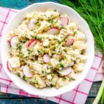 Classic Potato Salad with Radishes and Egg, Thermomix® made in the Thermomix®