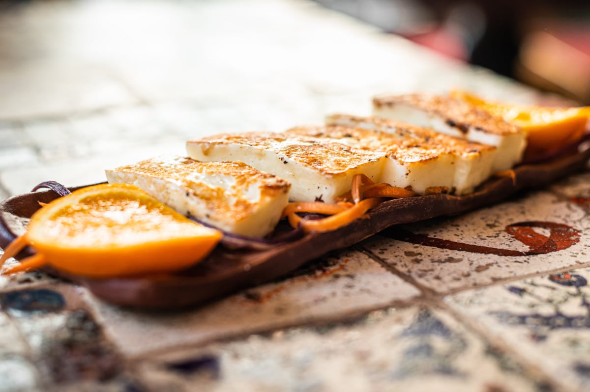 Coconut Milk Curry with Halloumi, Thermomix® 3 Grilled halloumi cheese