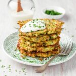 Courgette Fritters with the Thermomix® made in the Thermomix®