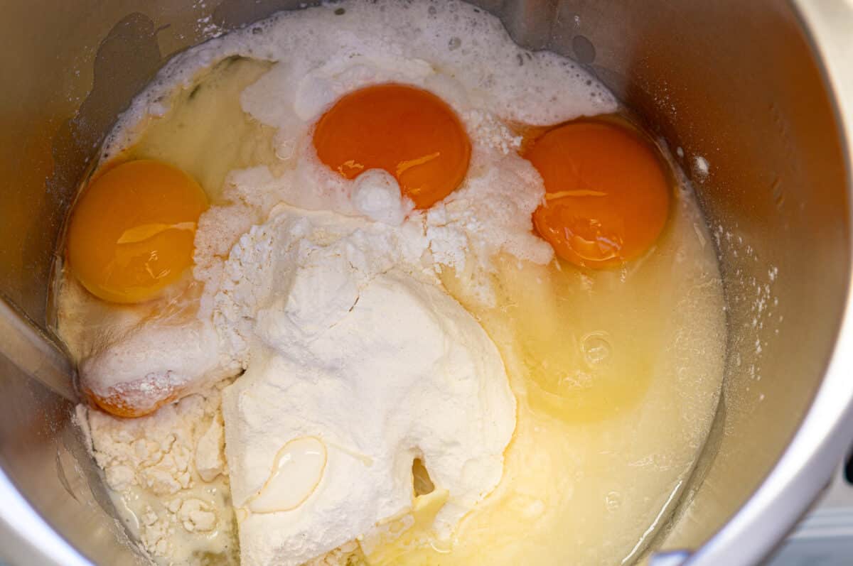 Ingredients for creamed cake batter in the Thermomix®