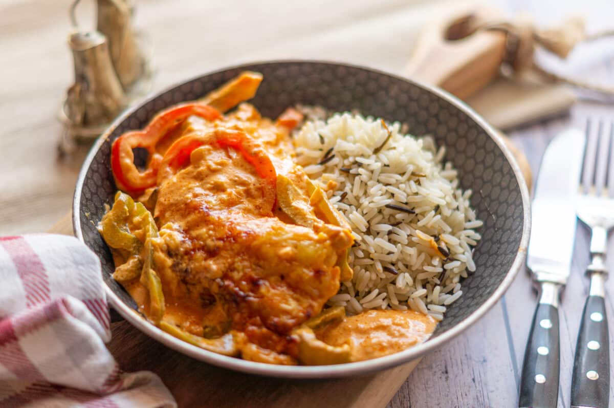 Creamy paprika chicken with the Thermomix®