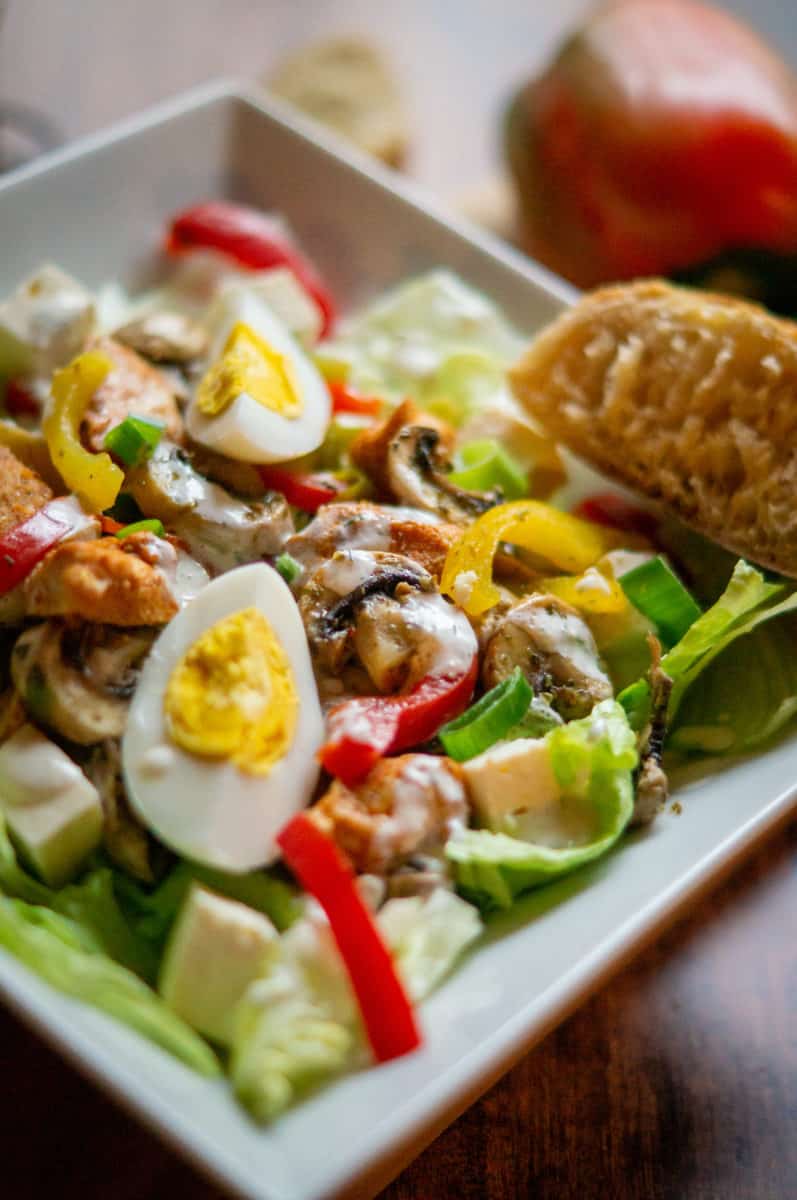 Filling Chicken Salad with the Thermomix®