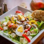 Filling Chicken Salad with the Thermomix® made in the Thermomix®