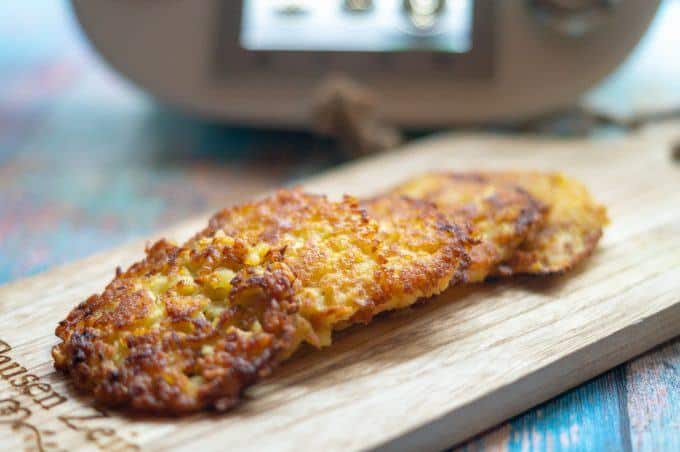 Potato fritters (Reiberdatschi) made with the Thermomix®
