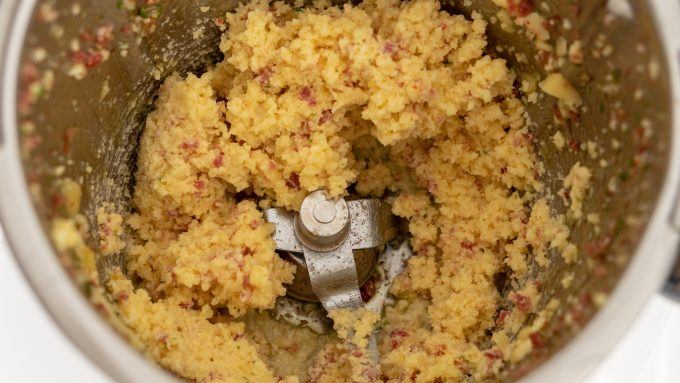 Cheese chopped in the Thermomix®