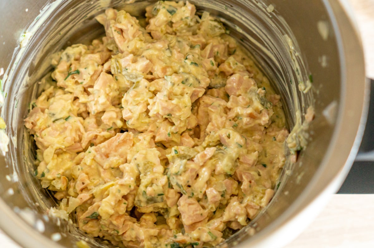 Thermomix® meat salad