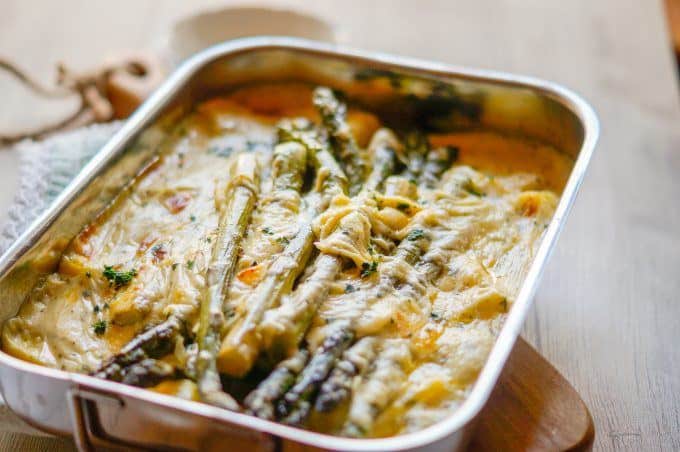 Gratin asparagus with the Thermomix®
