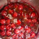 Hot Cherries with the Thermomix® made in the Thermomix®
