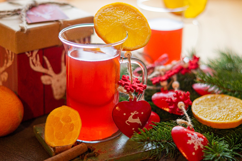 Hot Fruit Punch in the Thermomix® served in a mug