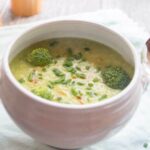 Kohlrabi Broccoli Soup with Avocado, Thermomix® made in the Thermomix®