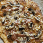 Low Carb Cauliflower Pizza, Thermomix® made in the Thermomix®