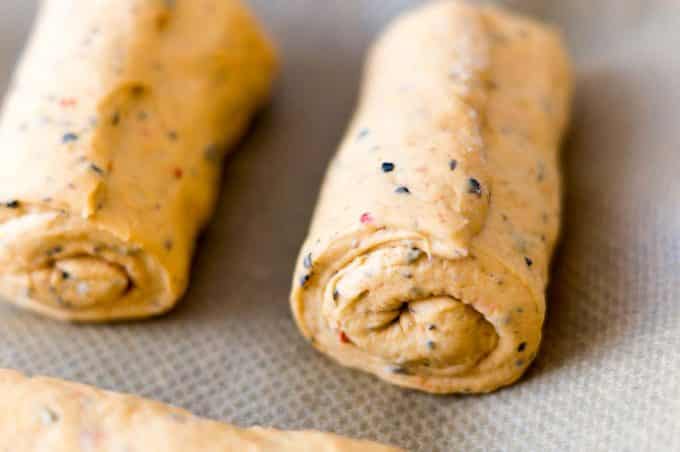 Rolled up rolls