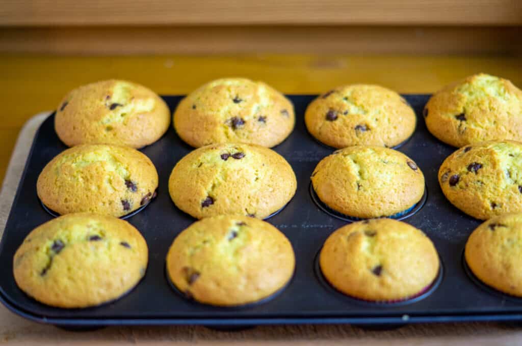 Freshly baked muffins