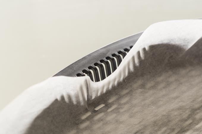 Free ventilation slots of the Thermomix® Varoma