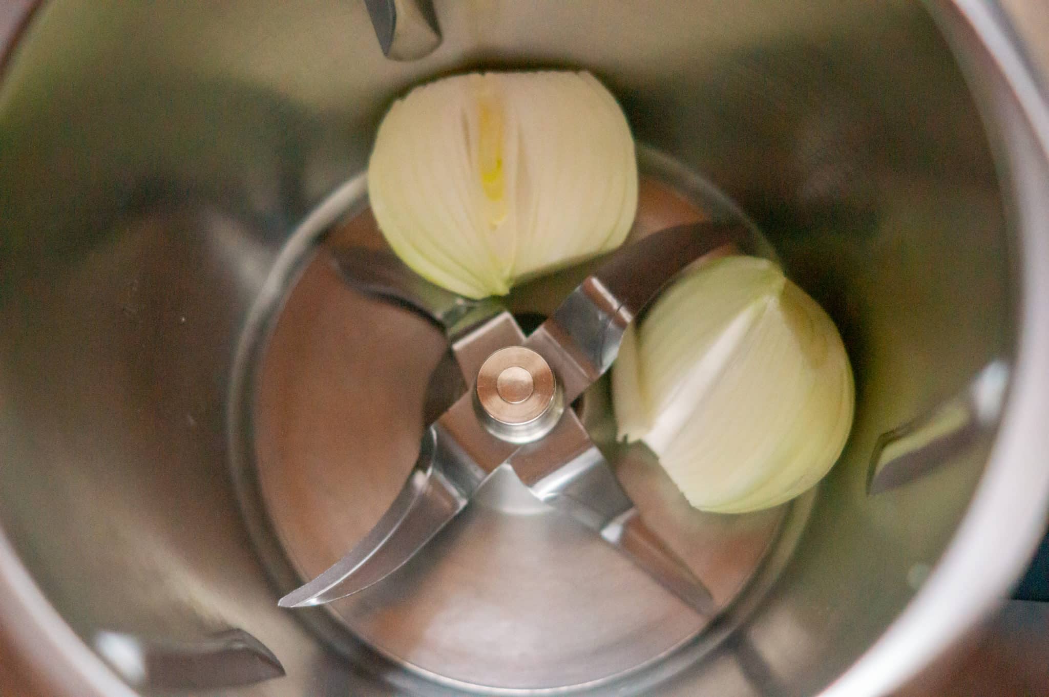 Chopping onion