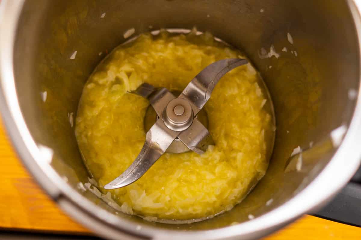 Sweating the onions