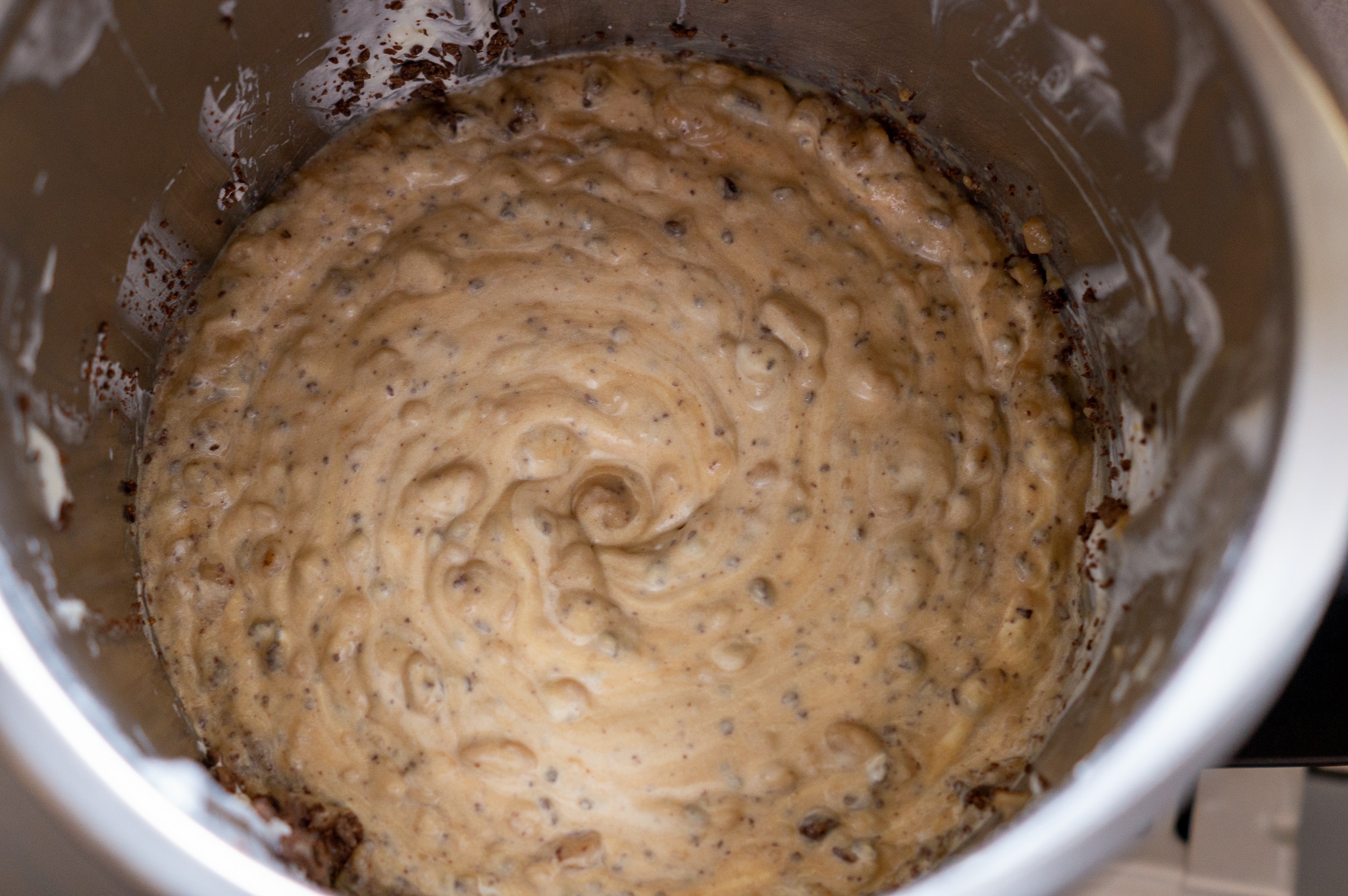 Nougat Pudding with the Thermomix® (step 3)