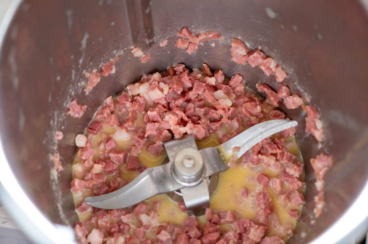 Sweating bacon in the Thermomix®