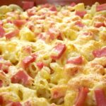 Pasta and Ham Gratin with the Thermomix® made in the Thermomix®