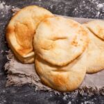 Pitta Bread with the Thermomix® made in the Thermomix®