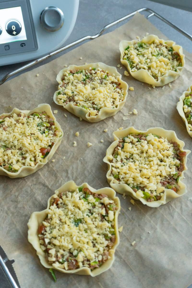 Adding the topping