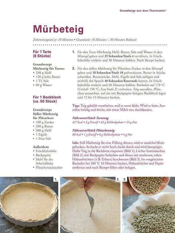Step-by-step baking instructions with the Thermomix®
