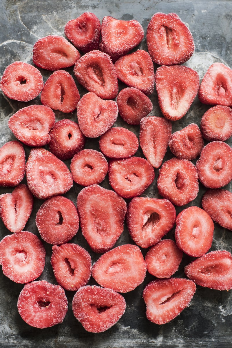 Frozen strawberries in the Thermomix®