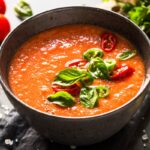 Quick Tomato and Red Pepper Soup, Thermomix® made in the Thermomix®