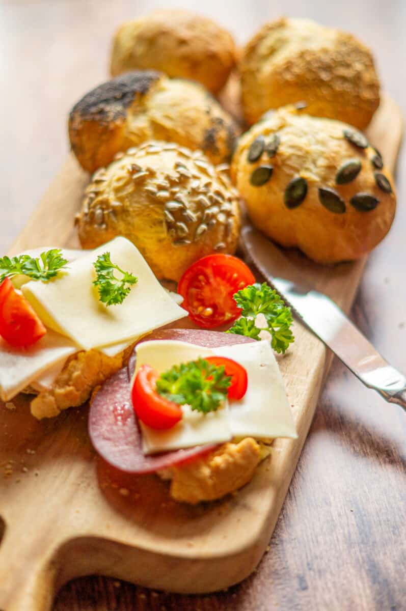 Yoghurt rolls from the Thermomix® perfect for a snack