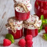 Raspberry Jam with the Thermomix® made in the Thermomix®